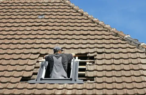 Pose de velux - Bazuel